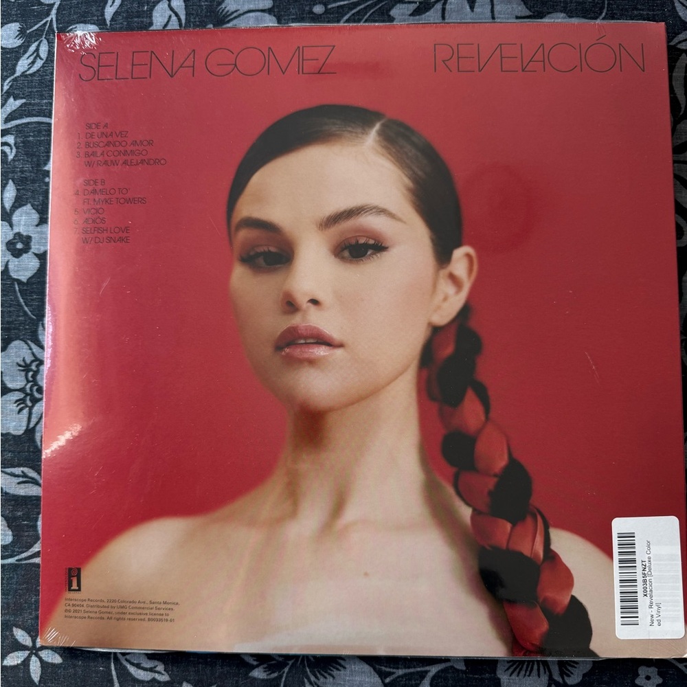 Selena Gomez Spanish REVELACION vinyl